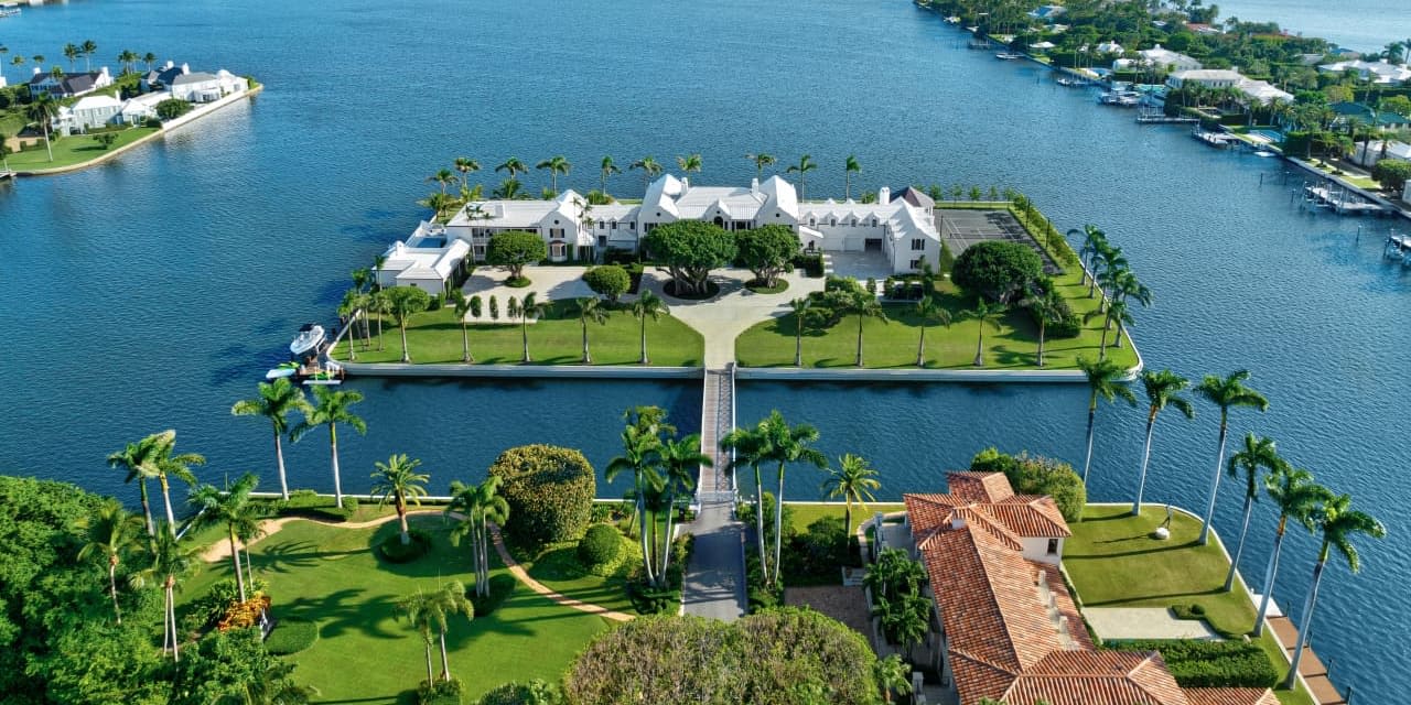 Private Island off Palm Beach, Florida, Sells for $152 Million