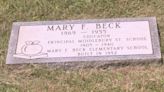 Former Elkhart educator receives headstone nearly 70 years after death