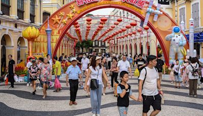 澳門公布首5個月入境旅客按年升約50%