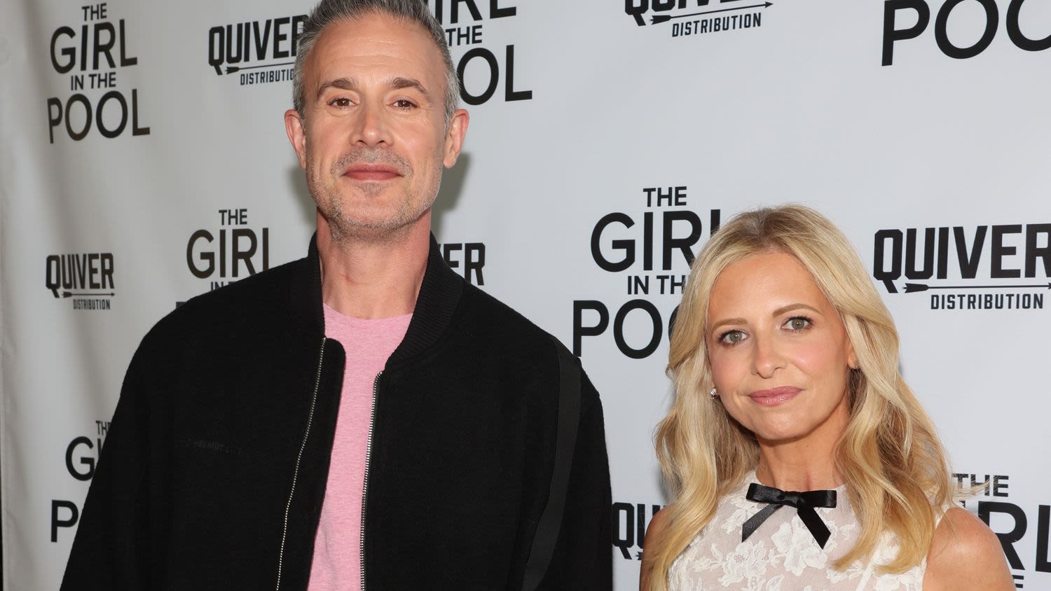 Sarah Michelle Gellar Wore a Sheer Lace Minidress for a Rare Date Night With Freddie Prinze Jr.