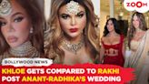 Khloe Kardashian COMPARED to Rakhi Sawant after attending Anant-Radhika's wedding with sister Kim