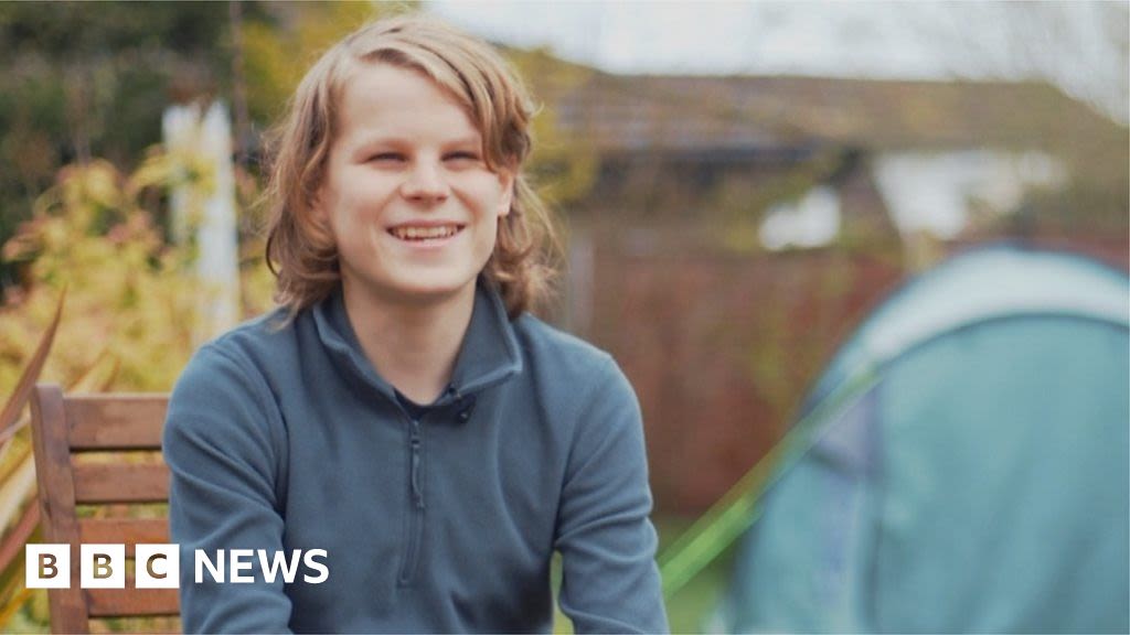 Leeds boy, 13, praised for two years of fundraising by sleeping in tent