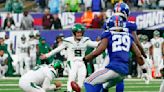 Jets aturden tarde a Giants y obtienen un desdibujado triunfo de 13-10 en tiempo extra