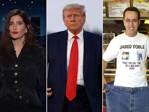 'Jimmy Kimmel Live': Kathryn Hahn blasts Donald Trump with brutal comparison to convicted pedophile "Jared From Subway"