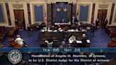 RAW: DC: SENATE CONFIRMS BIDEN'S 200TH FED JUDGE