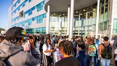 Saginaw United High welcomes students on first-ever day of classes