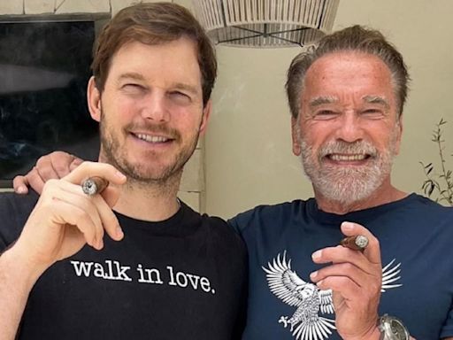 What Chris Pratt Has Learned from ‘GOAT’ Father-in-Law Arnold Schwarzenegger (Exclusive)