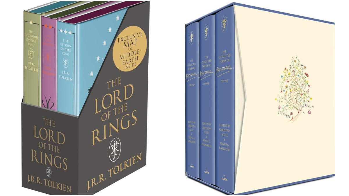 The First Collection of J.R.R. Tolkien's Poems and New LOTR Editions Are On Sale