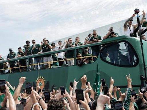 Así han sido las celebraciones del Panathinaikos por el título de Euroliga