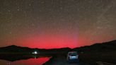 Severe solar storm triggers rare stable auroral red arc in Ladakh sky
