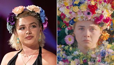 Florence Pugh's 'Midsommar'-Inspired Flower Crown Is Totally Bringing Back Memories of the 2019 Horror Film