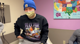 Isabella Strahan dances her way to completing chemo