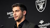 Raiders QB Jimmy Garoppolo (foot) expected to be ready for start of training camp
