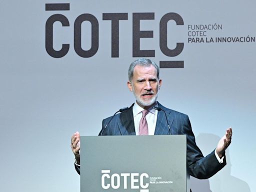 El rey Felipe VI, en la gala anual de Cotec: "Innovación no es solo cambio tecnológico"