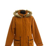 Made of heavy-duty material Usually has a fur-lined hood Provides warmth and protection in cold weather Can have various styles such as military or fashion