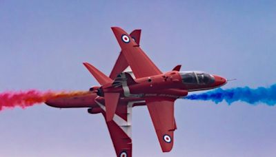 The Red Arrows: 33 incredible images as they soar over Hampshire