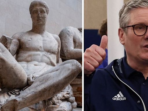 Keir Starmer set to hand Greece the Elgin Marbles in latest move to schmooze EU