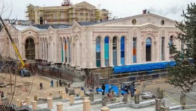 Russian occupation authorities destroy UNESCO World Heritage site, build outdoor theater in its place