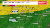 Code Red Weather: Strong to severe thunderstorms possible Tuesday, Wednesday