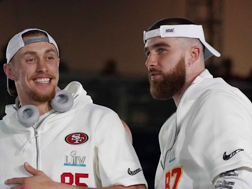 Kittle had hilarious Taylor Swift request for Kelce at CMC's wedding