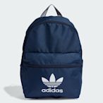 ADIDAS ADICOLOR BACKPK 三葉草 後背包-藍-IL1960