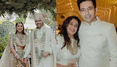 Parineeti Chopra-Raghav Chadha 1st Anniversary: Actress' Mom Drops Unseen Pics From Wedding Day, Pens Emotional Note