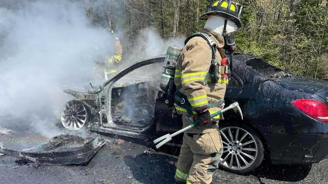 Another crash on Maine highway involving truck hauling bees