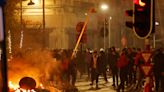 Belgium’s World Cup defeat by Morocco leads to riots on streets of Brussels