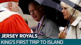 King Charles in Jersey in first Channel Islands visit since becoming monarch - Latest From ITV News