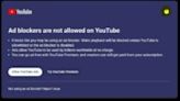 YouTube tests new anti-adblocker popup with countdown timer
