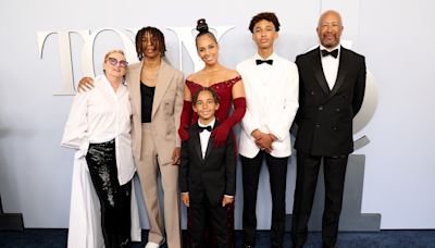 Alicia Keys Brings Her Children and Parents to 2024 Tony Awards Red Carpet