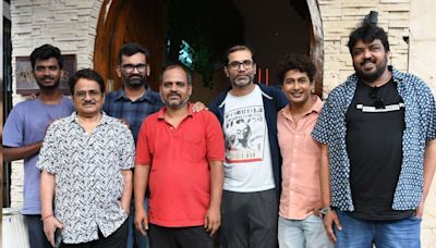 TVF Founder Arunabh Kumar and Director Deepak Kumar Mishra Celebrate the Success of 'Panchayat Season 3' with Cast and Crew