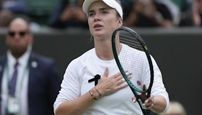 Elina Svitolina is in a fog at Wimbledon because of the missile attacks on Ukraine