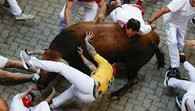 Segundo encierro de San Fermín 2024, en directo: última hora sobre la carrera del 8 de julio