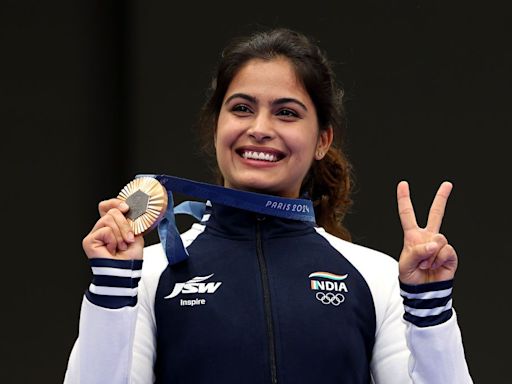 Shooting for the stars and beyond: Manu Bhaker scripts history with double bronze win at Paris Olympics 2024