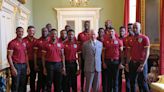 King Charles hosts West Indies cricket team at Buckingham Palace ahead of Lord’s Test match