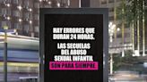Una nueva campaña contra el abuso sexual infantil responde al polémico cartel que se retiró en Almería: "Hay errores que duran24 horas..."