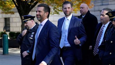 Exclusive: Trump brothers Eric and Don Jr. emerge as loyalty czars