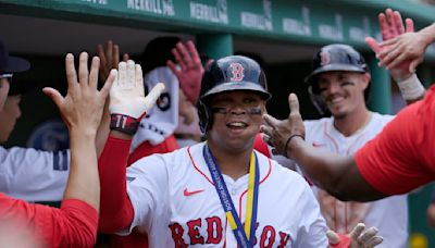 Rafael Devers' long HR breaks a seat in right field and Red Sox take series with 5-4 win over Royals