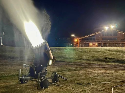 Wisconsin Ski Area Makes Snow for First Time This Season