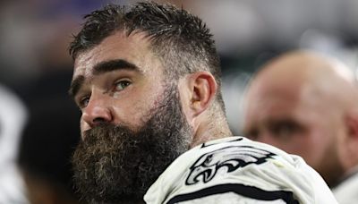 Jason Kelce Says Nothing Cute About Tom Brady Roast: 'My Family Is Ruined, It's So Funny'