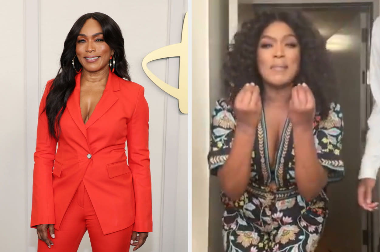 Angela Bassett's Kids Made Her The Latest Victim Of The "Just Give Me My Money" Challenge, And I Don...