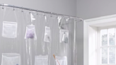 'Doubled my storage space': This genius shower liner with pockets is on sale for a mere $20