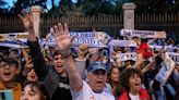 Cibeles se prepara para celebrar la Liga del Real Madrid y se refuerza el transporte