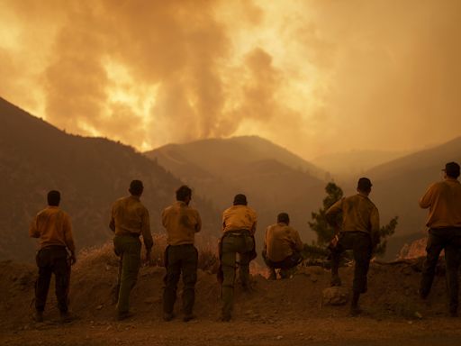 California Line Fire update: man arrested for allegedly starting blaze