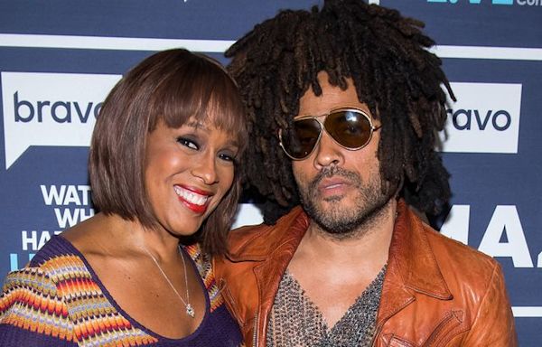 Gayle King shoots her shot with Lenny Kravitz: 'Asking for a friend — Is there love in your life?'