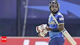 Wanindu Hasaranga quits Sri Lanka T20 captaincy ahead of India series | Cricket News - Times of India