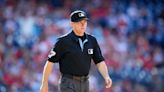 First base umpire Lew Williams has three calls overturned in Phillies-Nationals game