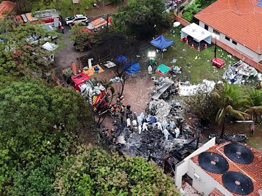 Bodies of all 62 victims of stunning Brazil plane crash recovered