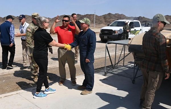 Arizona governor visits YPG: Hobbs is the first sitting governor in more than two decades to visit the post